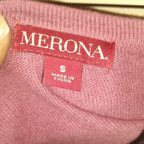 Ruffled 3/4 sleeve lightweight sweater - Picture 2 of 6